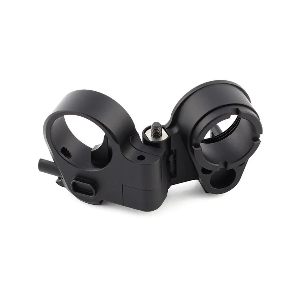 Third generation tactical folding stock adapter for AR-15 and AR-10 rifles in black finish