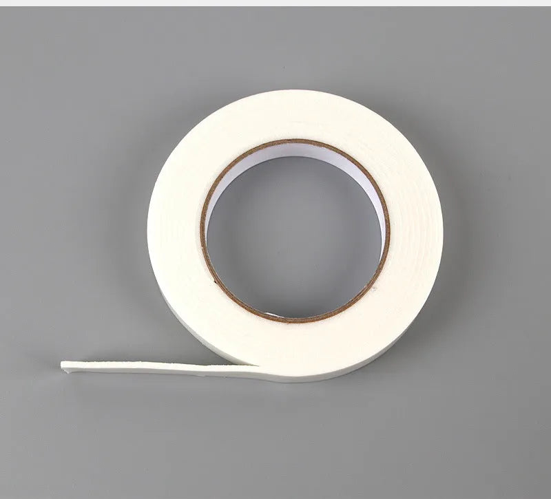 Roll of foam double-sided adhesive tape 15mm width 3mm thickness BOPP base material for mounting and sealing