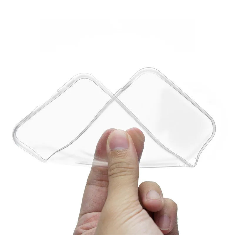 Transparent TPU phone case back cover for OnePlus 3T to 8 Pro and Nord models
