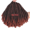 110g chemical fibre hair extensions, 8 inch clip-in synthetic hairpieces in 1B, 27, 30 and 350 colours