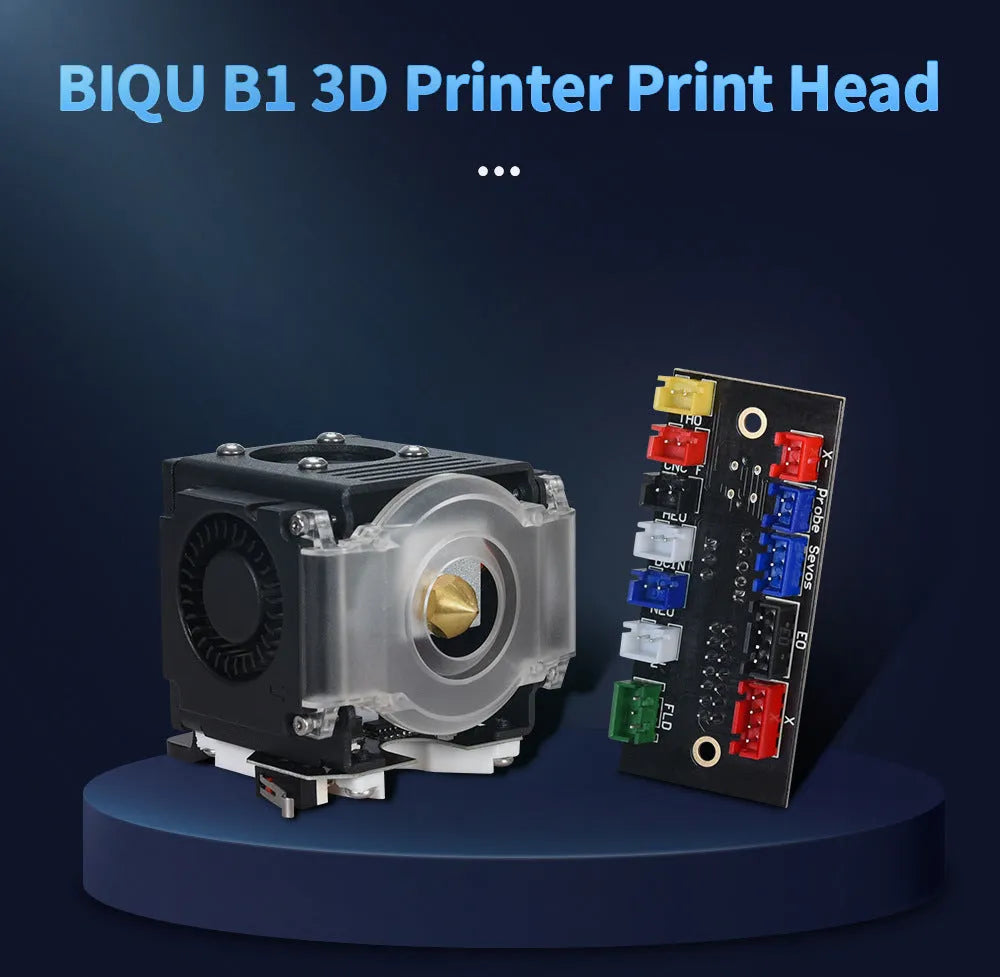 3D printer all metal extrusion head kit black sheet metal suit print head set