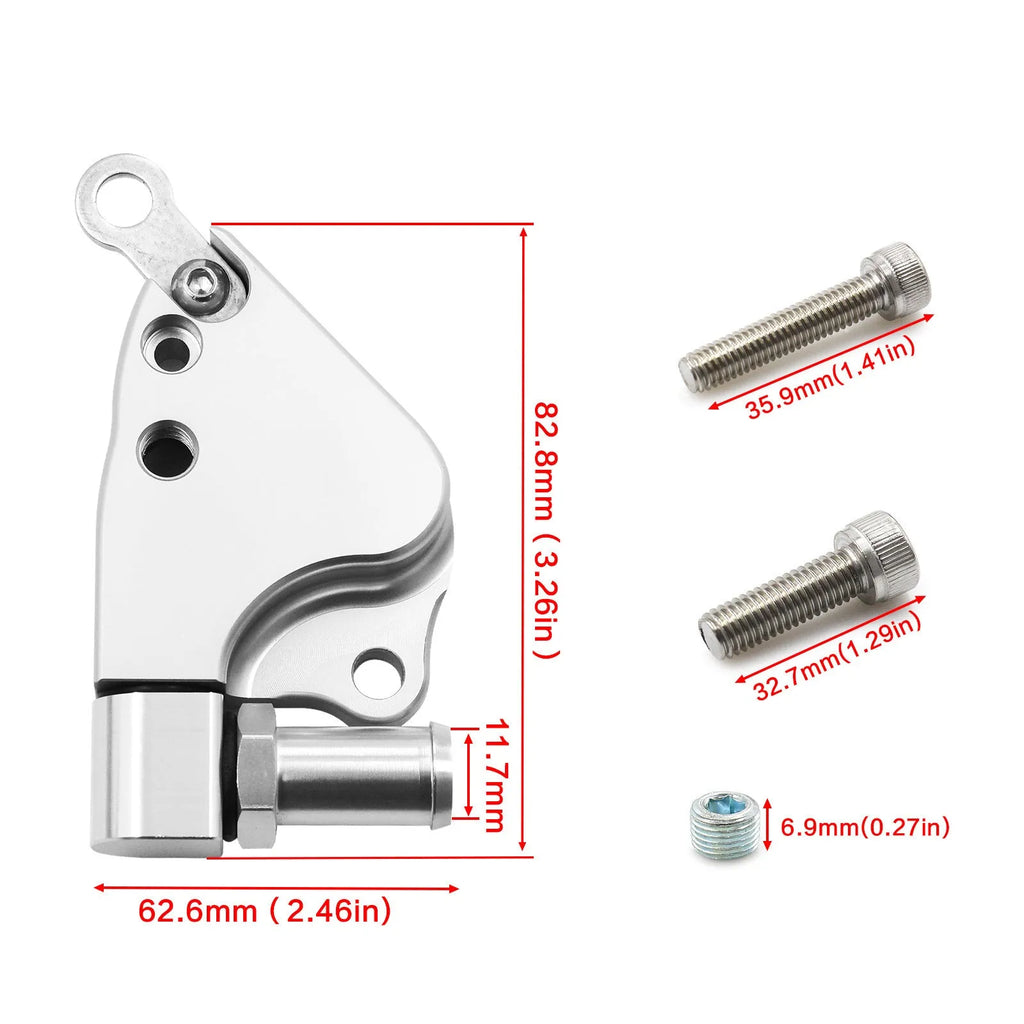 Aluminium intake manifold coolant adapter for K20 K24 Honda Acura engines
