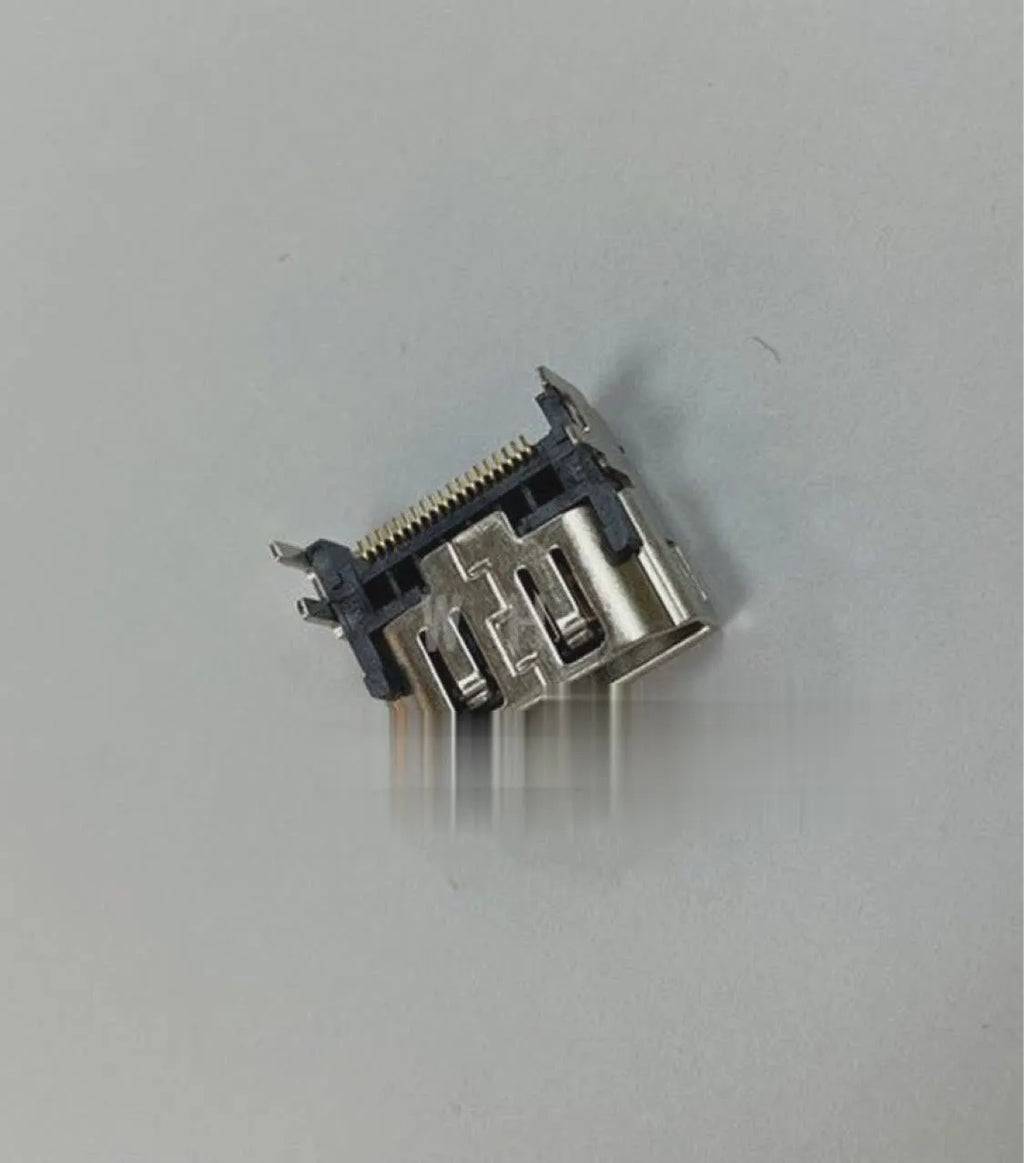 Silver HDMI host socket connector for game machine accessories
