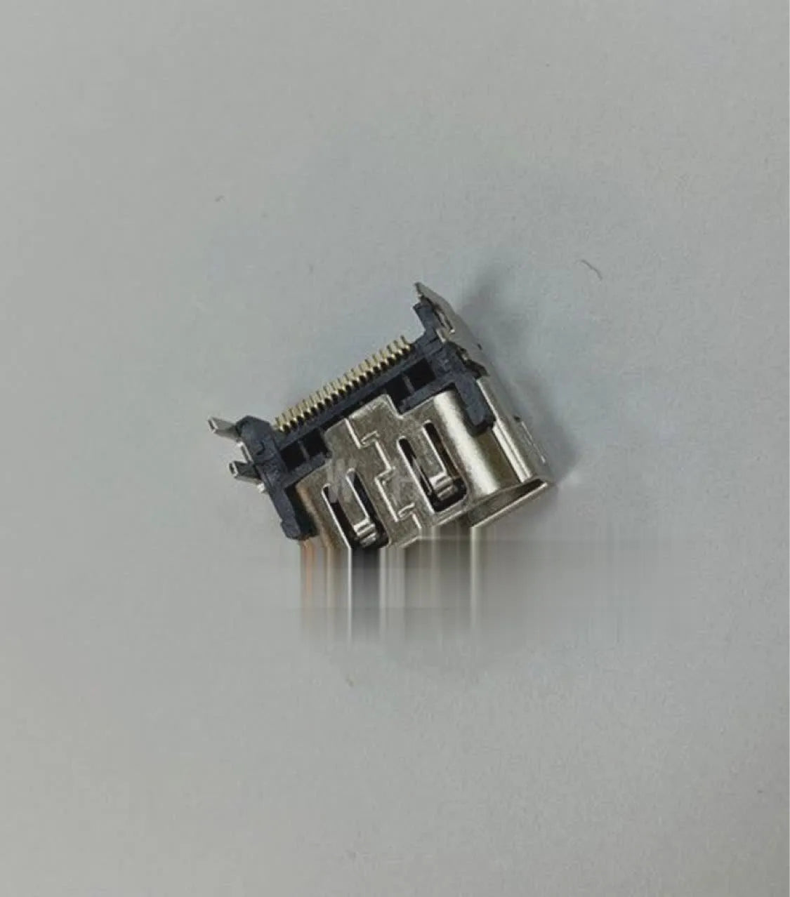 Silver HDMI host socket connector for game machine accessories