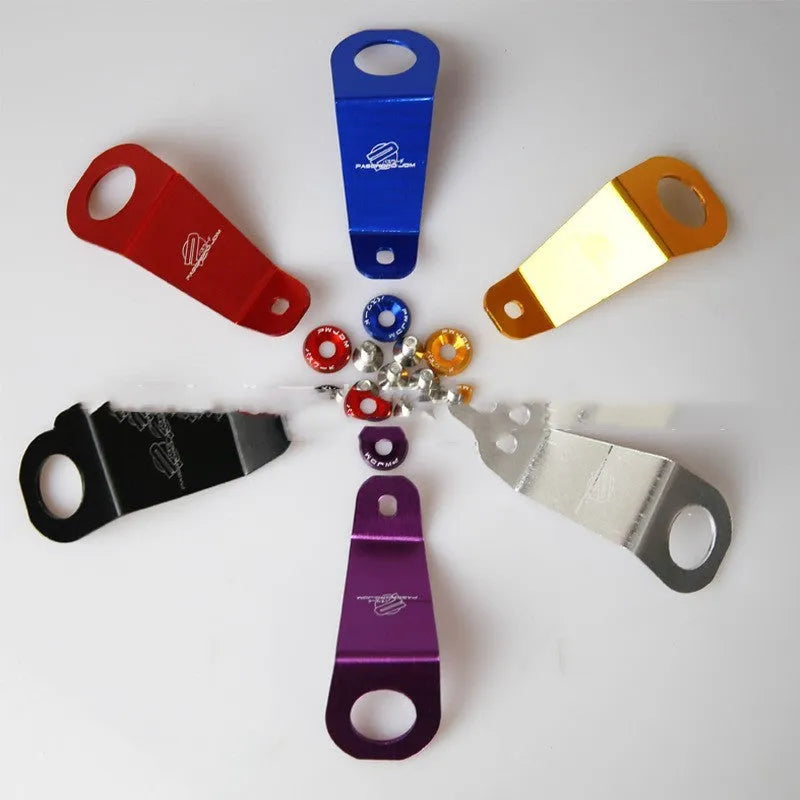 Aluminium radiator bracket for Honda Civic EG in choice of six colours with anodised finish