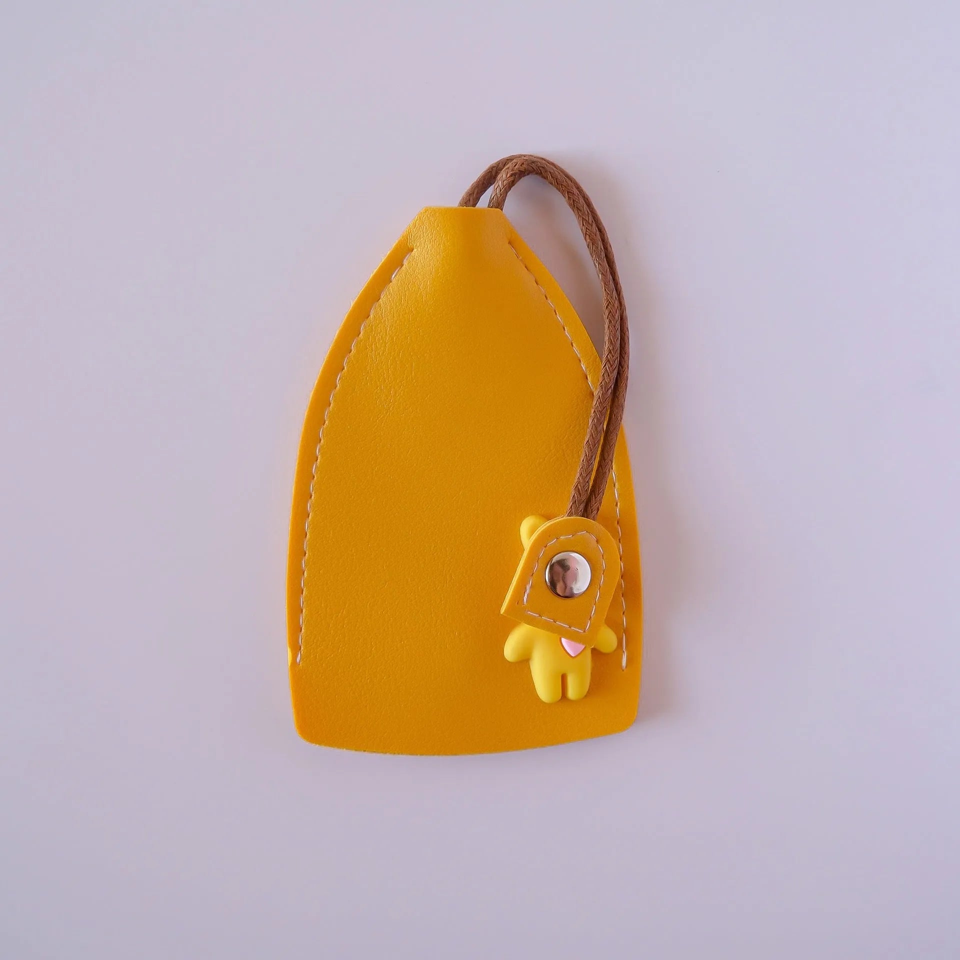 Universal large capacity PU leather car key case in one of five colour options.