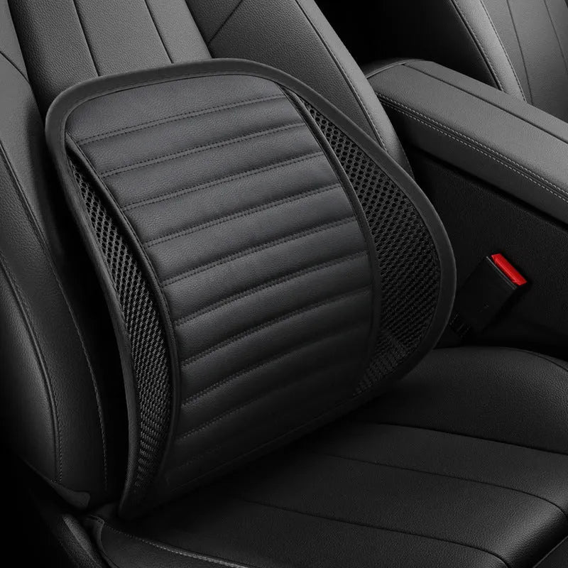 Memory foam lumbar support cushion for car seats in five colour options