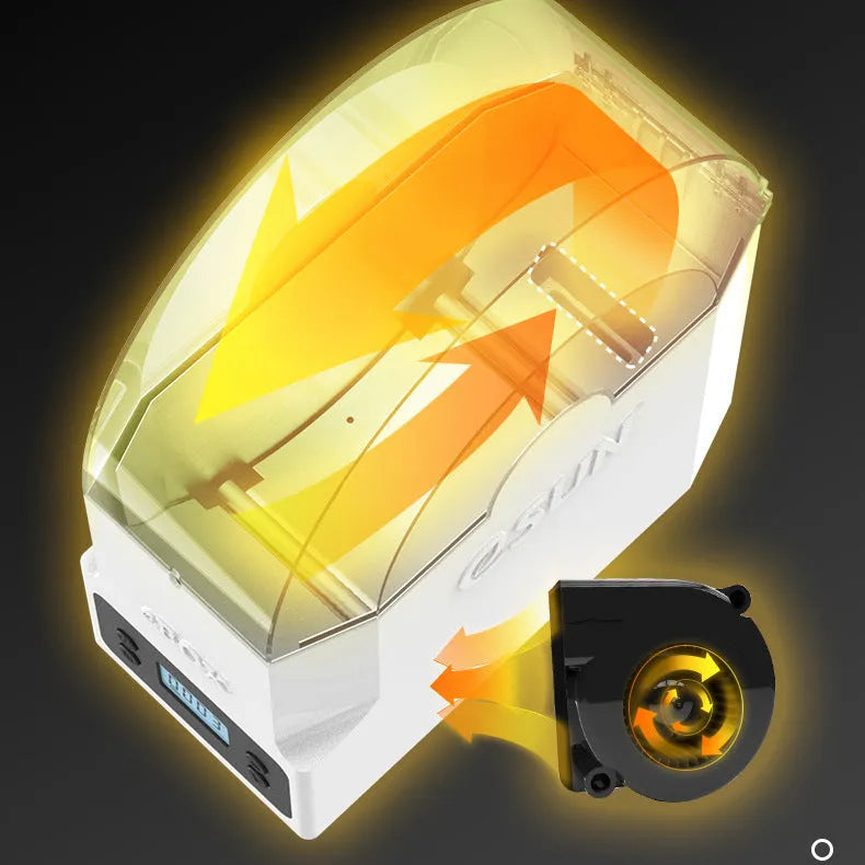 eBOX Lite 3D printing consumables drying storage box with wire heating element and sealed door