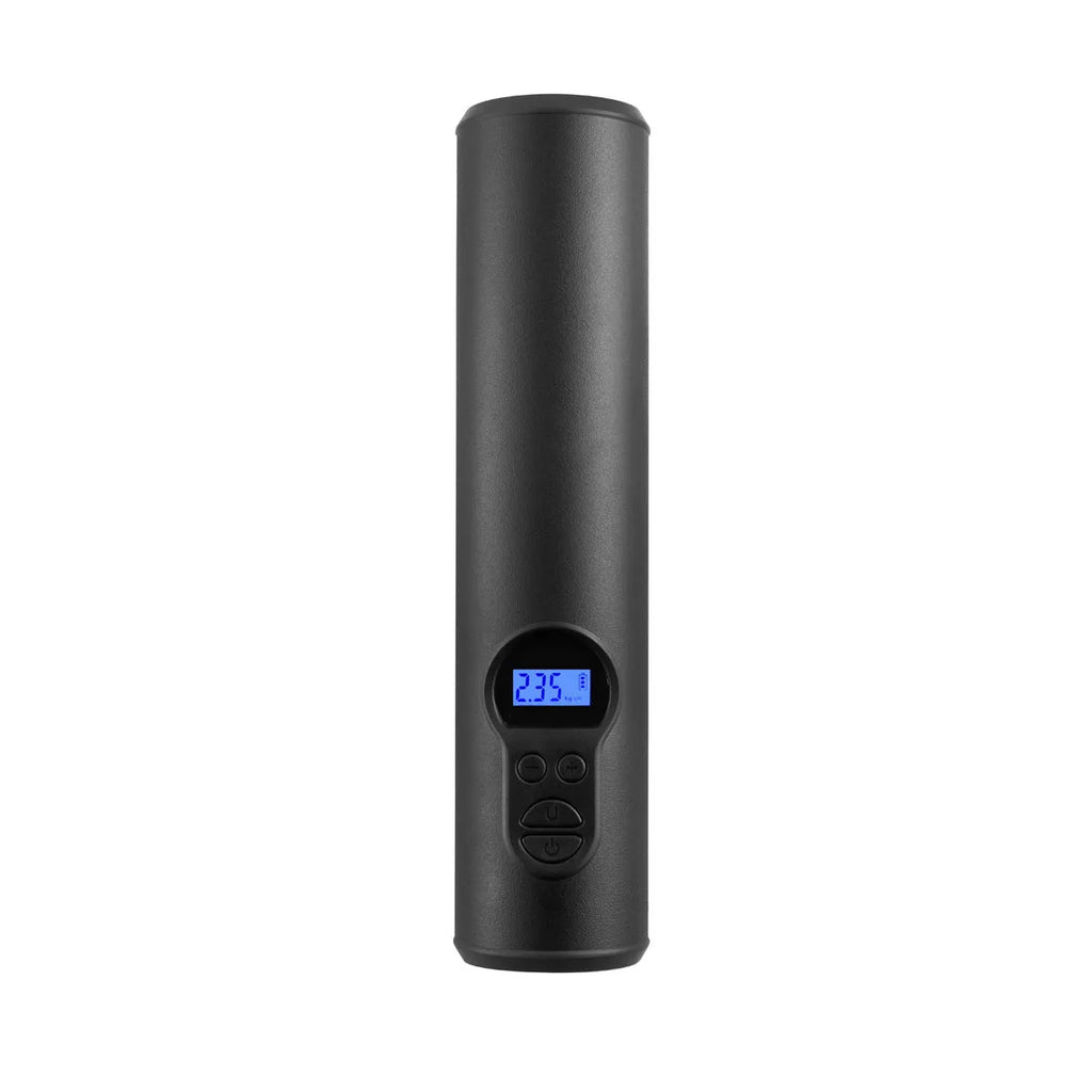 Wireless car tyre air compressor with digital display, lighting function, and multiple air nozzles