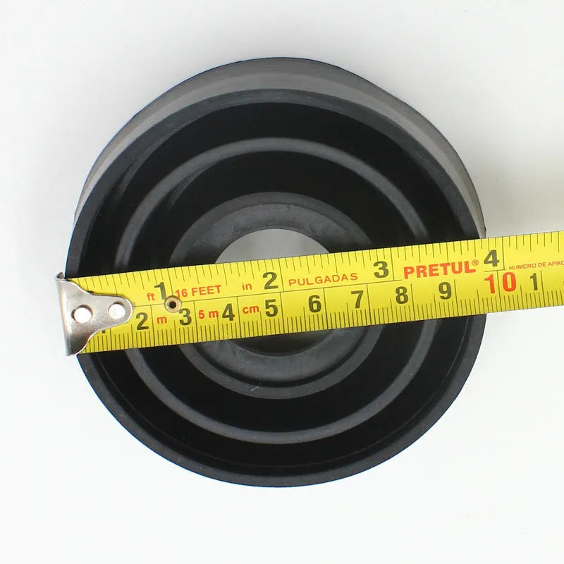 Silicone car headlight dust cover showing closed and open style options for universal vehicle fit.