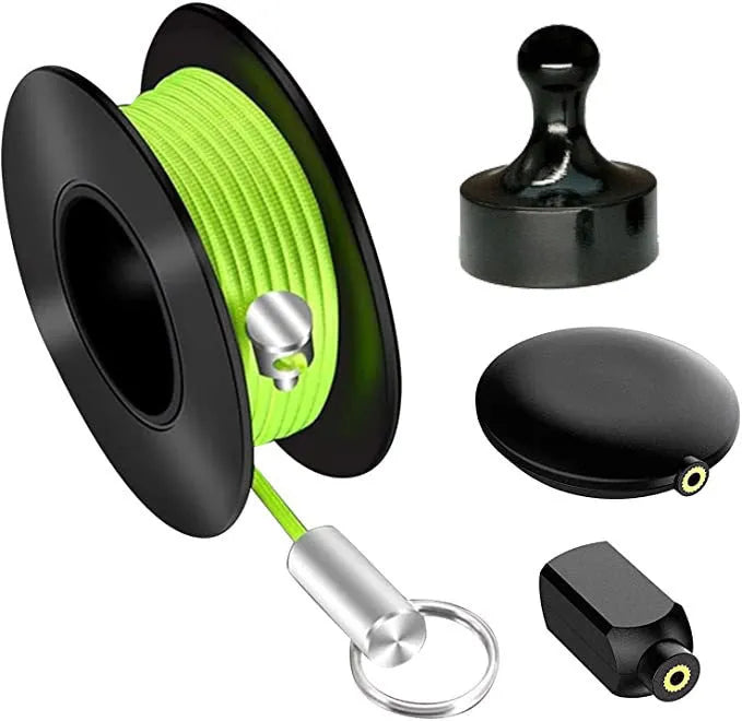 Magnetic threading cable guide machine nylon pipe concealed wire threader electrician tool 10x5 cm