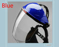 Heat-proof oil fume mask in PC material for kitchen splash protection, available in black