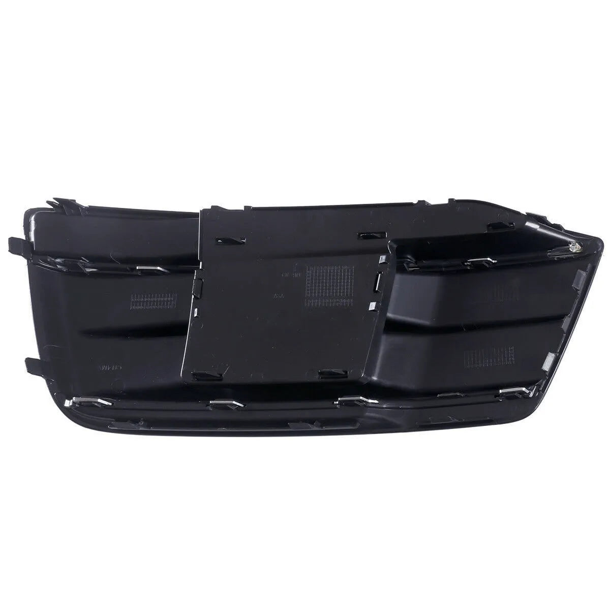 Audi Q5 front bumper lower grille replacement parts, left D154L and right D154R frames in black ABS plastic