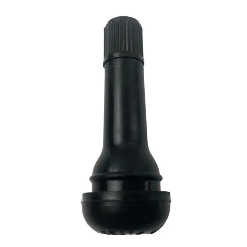Black copper tyre valve nozzle for TR412, TR413, TR414 car wheels.
