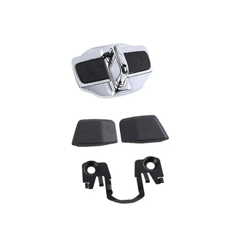 Silver TRD door lock cushions for Toyota Prius 23 with 3M adhesive backing