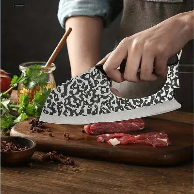 Forged 4 chromium labor-saving kitchen knife with comfortable handle for vegetable preparation