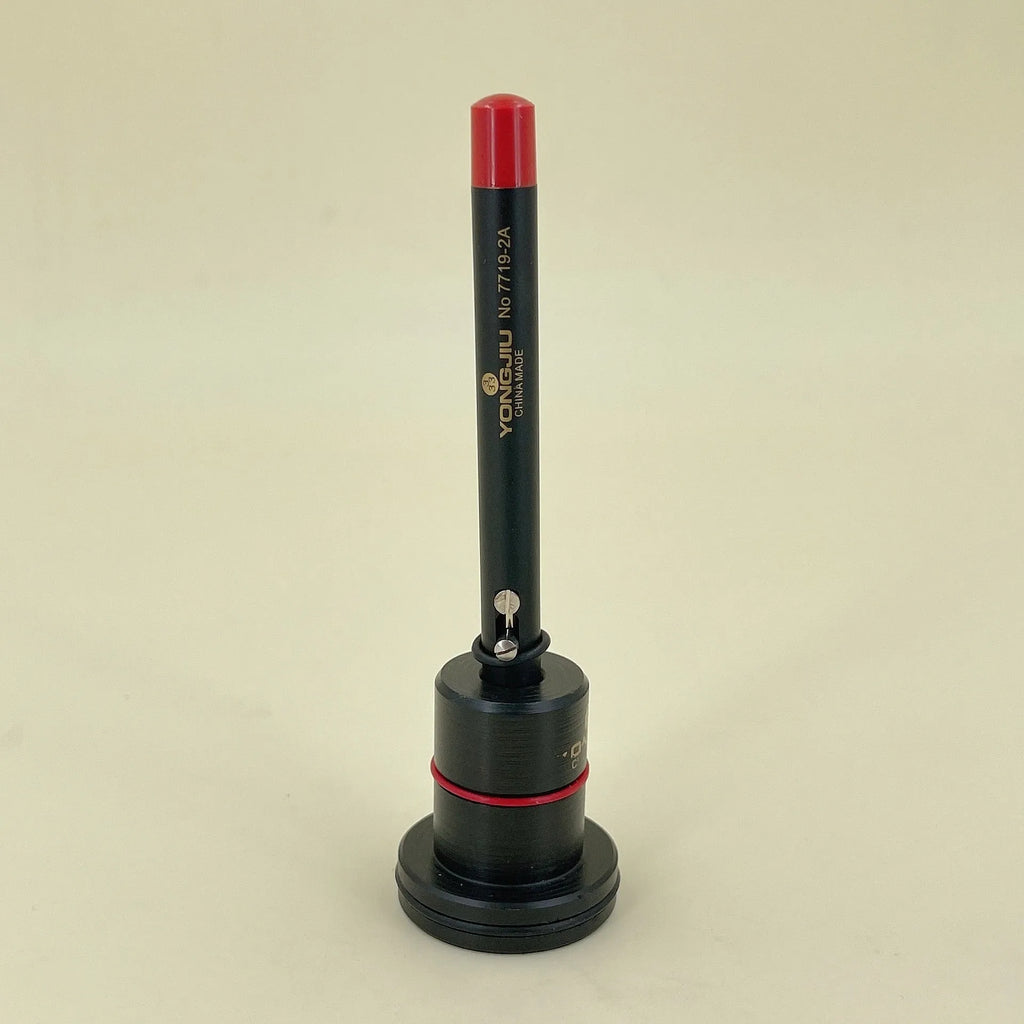 Precision watch repair oiling pen with a fine metal needle tip