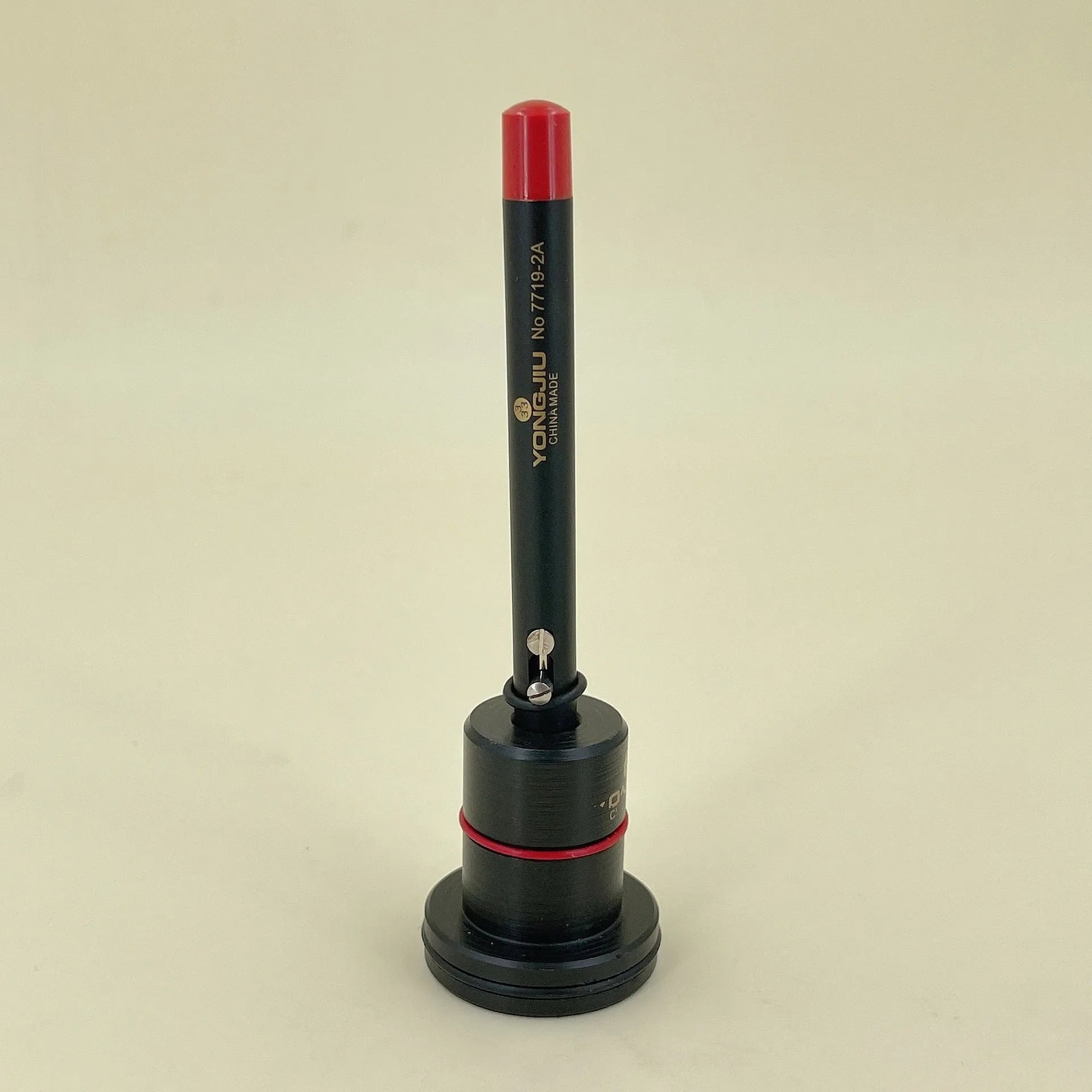 Precision watch repair oiling pen with a fine metal needle tip