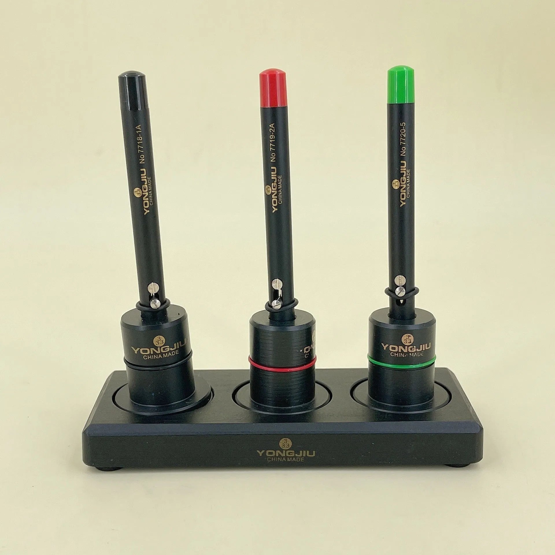 Precision watch repair oiling pen with a fine metal needle tip