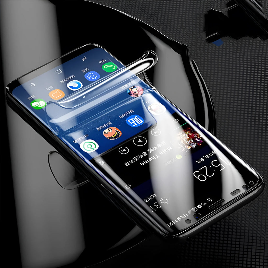 Purple light hydraulic film curved screen protector for Samsung Galaxy S7 edge S8 S9 S10 phones