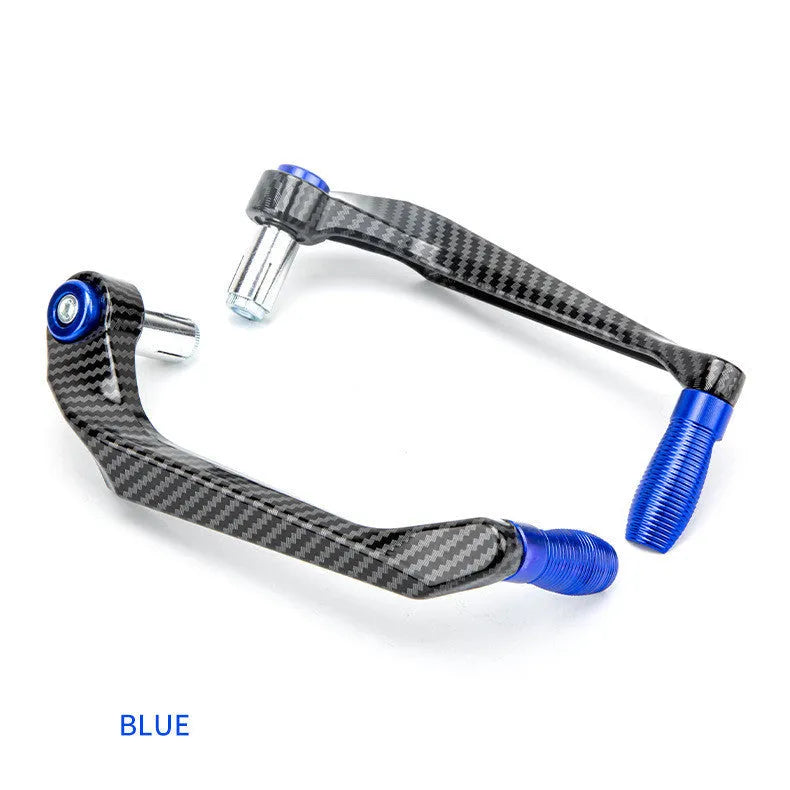 Water transfer printed aluminium alloy motorcycle hand guards in multiple colour options