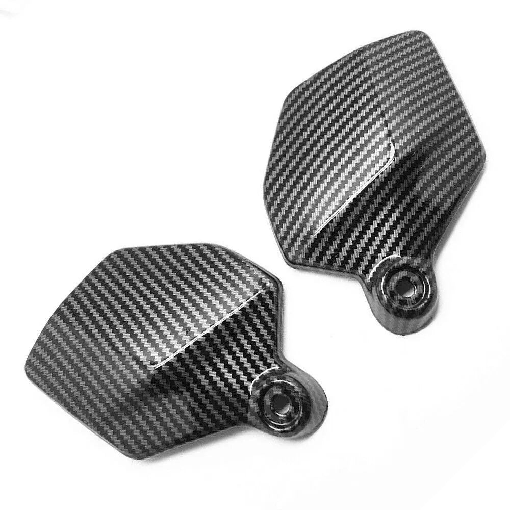 Pair of carbon fibre black motorcycle side frame covers for Honda CBR1000RR