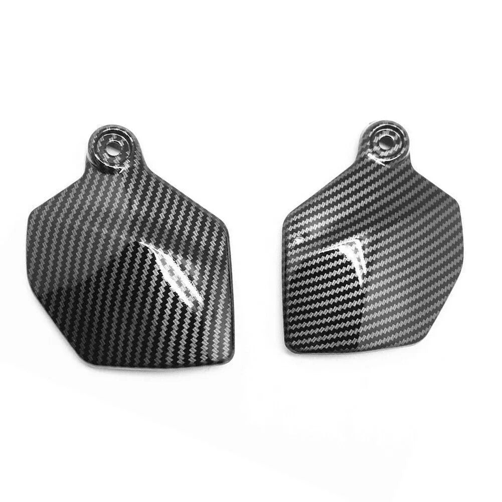 Pair of carbon fibre black motorcycle side frame covers for Honda CBR1000RR