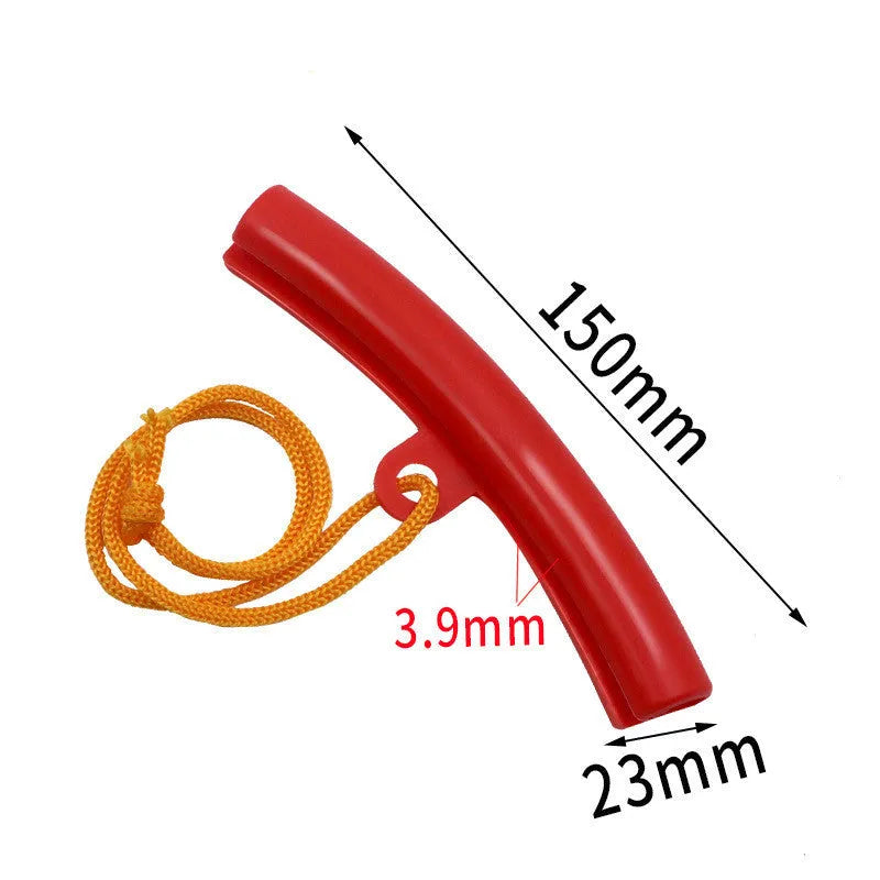 Polyurethane wheel hub protective sleeve in yellow, orange, blue, and red colours.