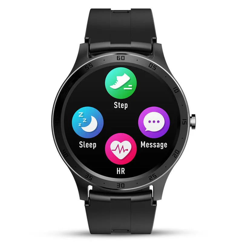 S20 smart fitness bracelet with 1.28-inch screen on a wrist, showing sleep tracking data.