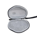 Black nylon EVA mouse protection sleeve for Logitech M720 with internal grey lining