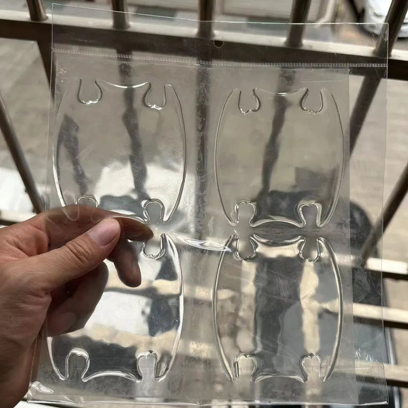 Clear 3D adhesive stickers for protecting car door handles from scratches