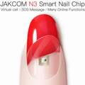 JAKCOM N3 smart nail chip wireless NFC sensor for mobile phone activation on a finger