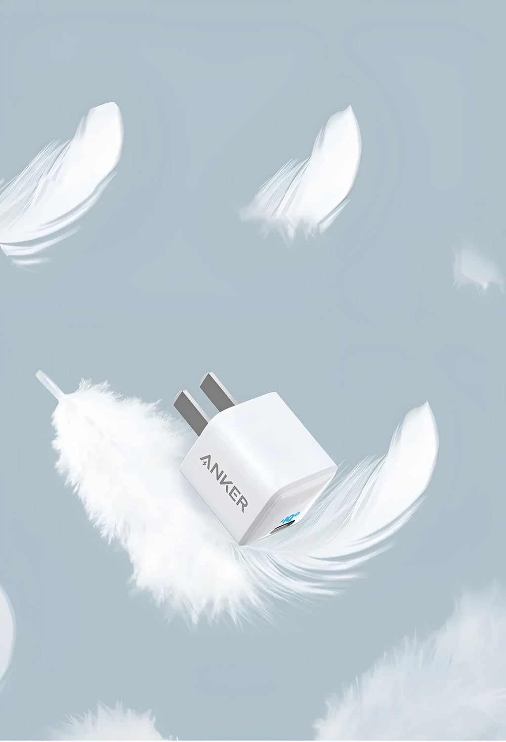 White 18W USB fast charge travel mobile phone charger with UK plug
