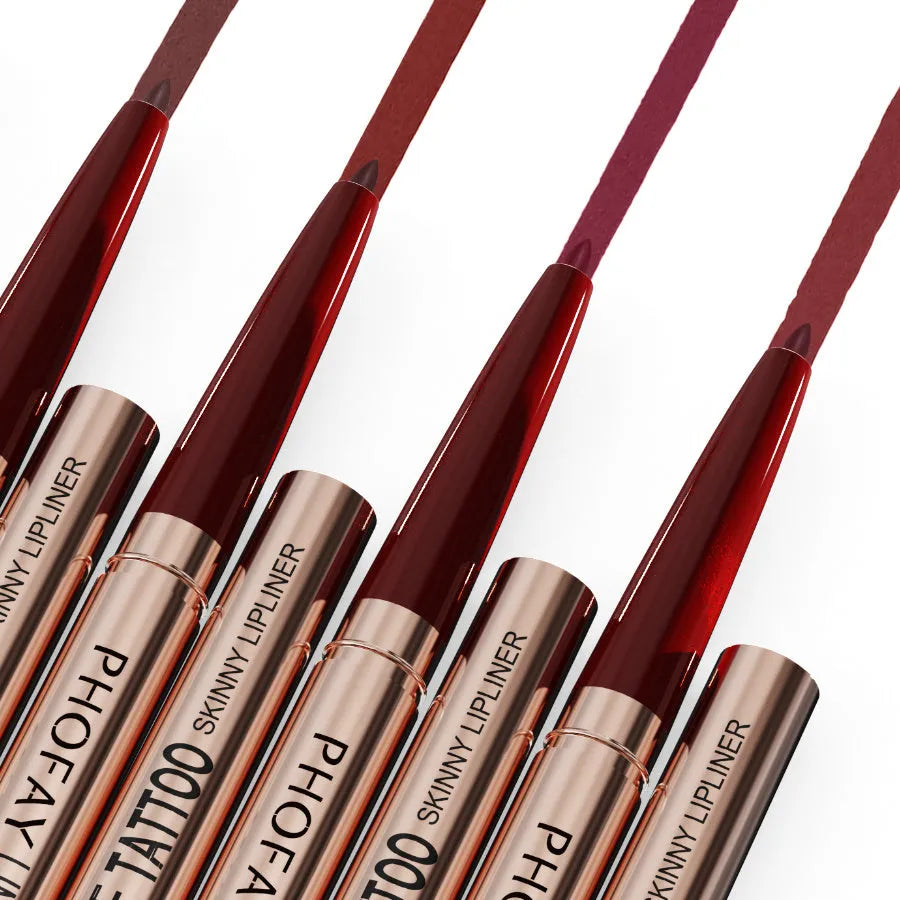 PHOFAY waterproof anti-fading lipliner pencil 0.8g in multiple colour shades