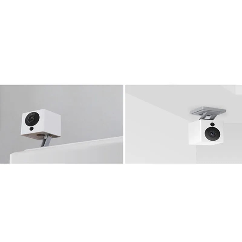 White indoor WiFi monitoring camera with night vision, 50x50x56mm, 1080P resolution