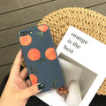 Blue TPU matte soft-shell phone case for iPhone on a white background.