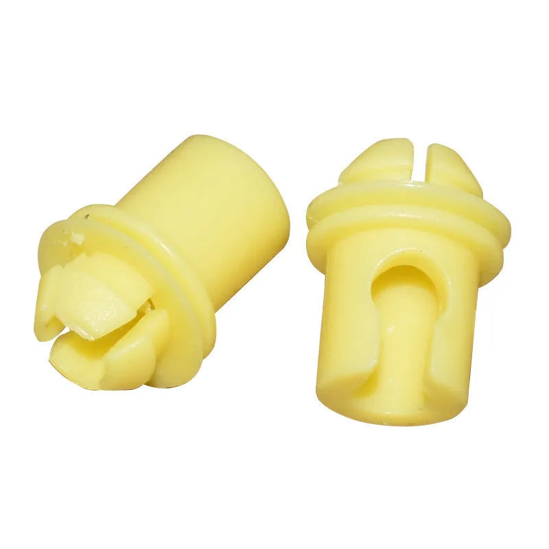 Yellow car door lock anti-loosening device buckle for BMW models single piece