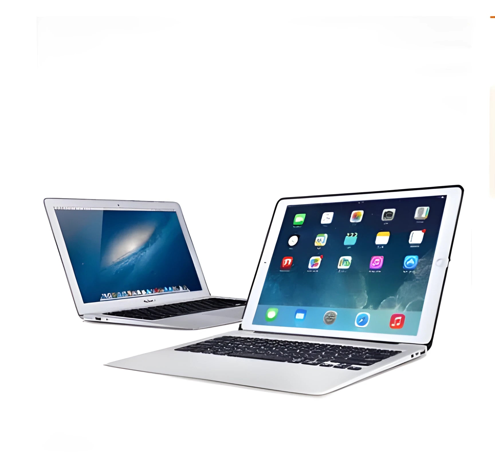 F07 full metal aluminium Bluetooth keyboard for iPad Pro 12.9 inch, silver finish with rechargeable battery