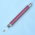 Luminous aluminium alloy diamond painting drill pen in blue