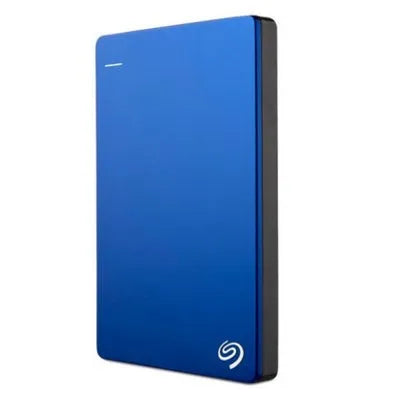 Mobile hard drive 2.5-inch portable external storage in black with USB 3.0 cable