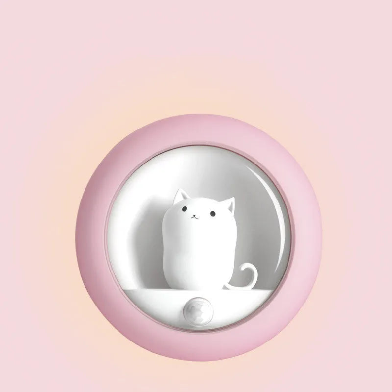 Baby bedside night light with projection feature in three colour options