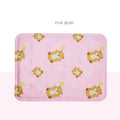 Grey pet ice mat 40x30cm with soft ice gel filling for small kittens and puppies