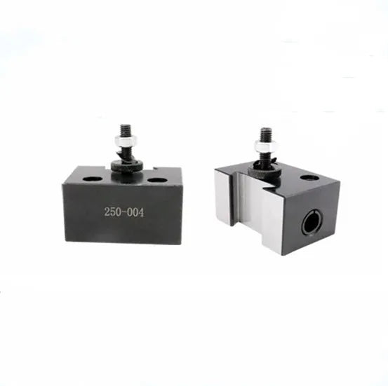 Machifit 250 series steel wedge quick change tool post and holders for mini woodworking lathes