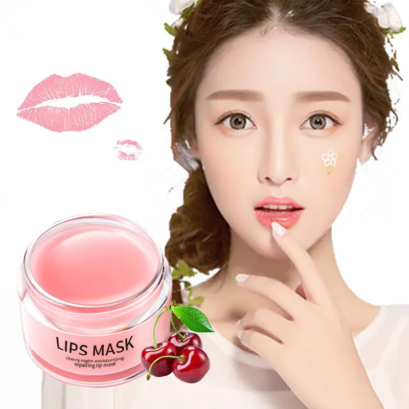 Boxed lip mask skincare product for moisturising and nourishing dry lips.
