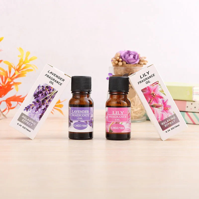 Aromatherapy essential oil 10ml bottle with lavender scent for humidifier use