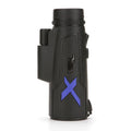 Black 12x50 monocular telescope with 50mm objective lens and compact design for outdoor use