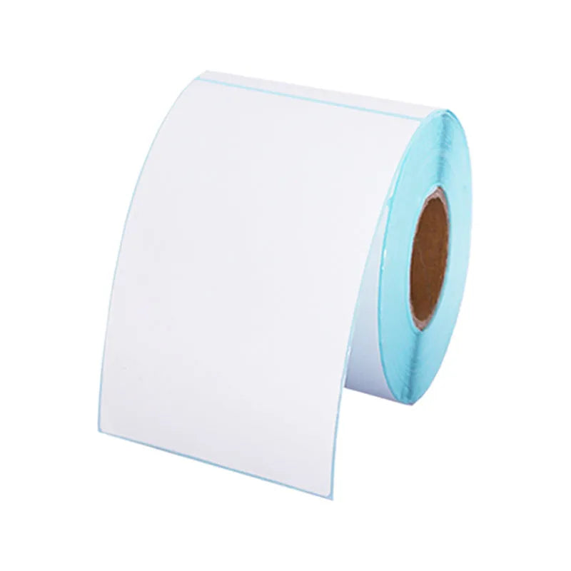 10x15cm white thermal paper roll with 500 sheets for thermal printer use