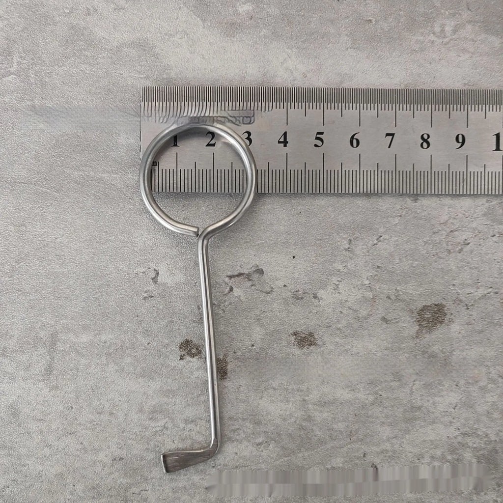 Two-piece alloy wrench tool set for portable household DIY use