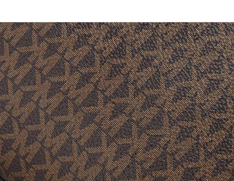 Retro textured PU crossbody bag in horizontal square shape with single shoulder strap, available in black apricot coffee colours