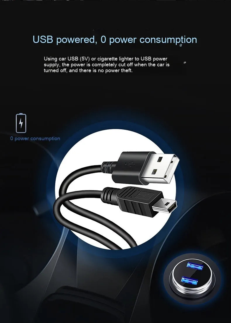 Black head-up display car GPS projector unit for dashboard installation showing speed and compass projection